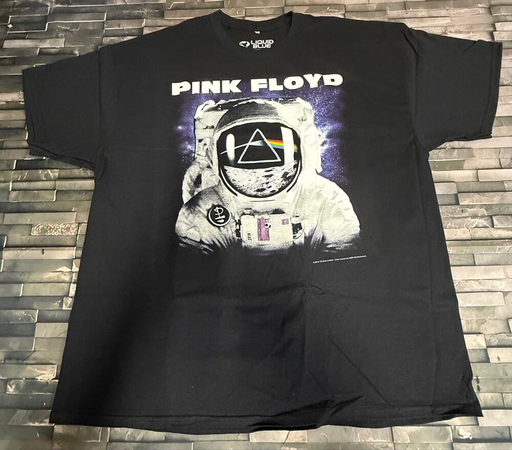 Liquid blue Pink Floyd Band Tee